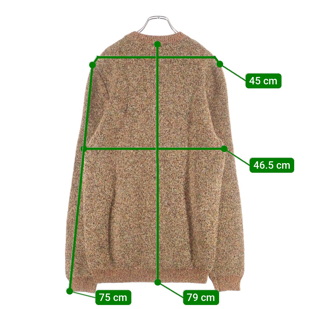 GUCCI(グッチ) 18AW ×井出ちかえ Knit Sweater クルーネックニットセーター ベージュ 536635 X9Z66