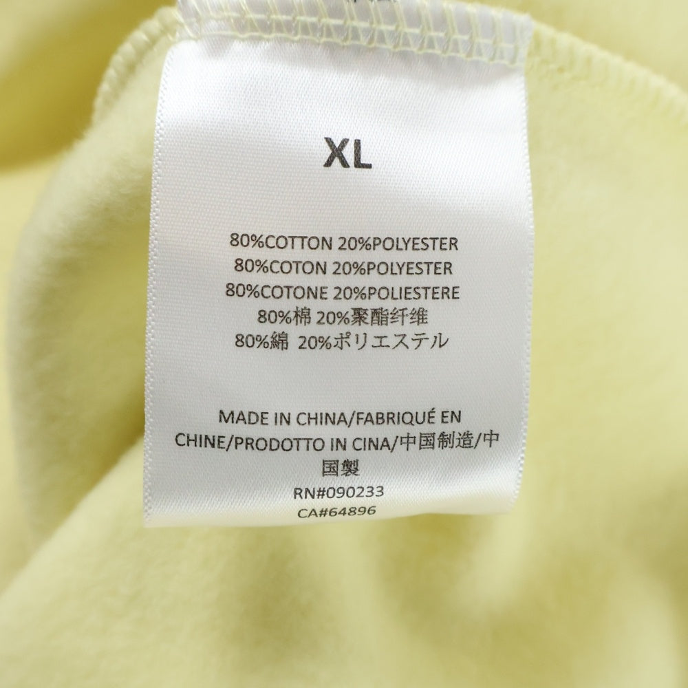 FEAR OF GOD ESSENTIALS(フィアオブゴッド エッセンシャルズ) HOODIE フェルトロゴ プルオーバースウェットパーカー フーディー イエロー