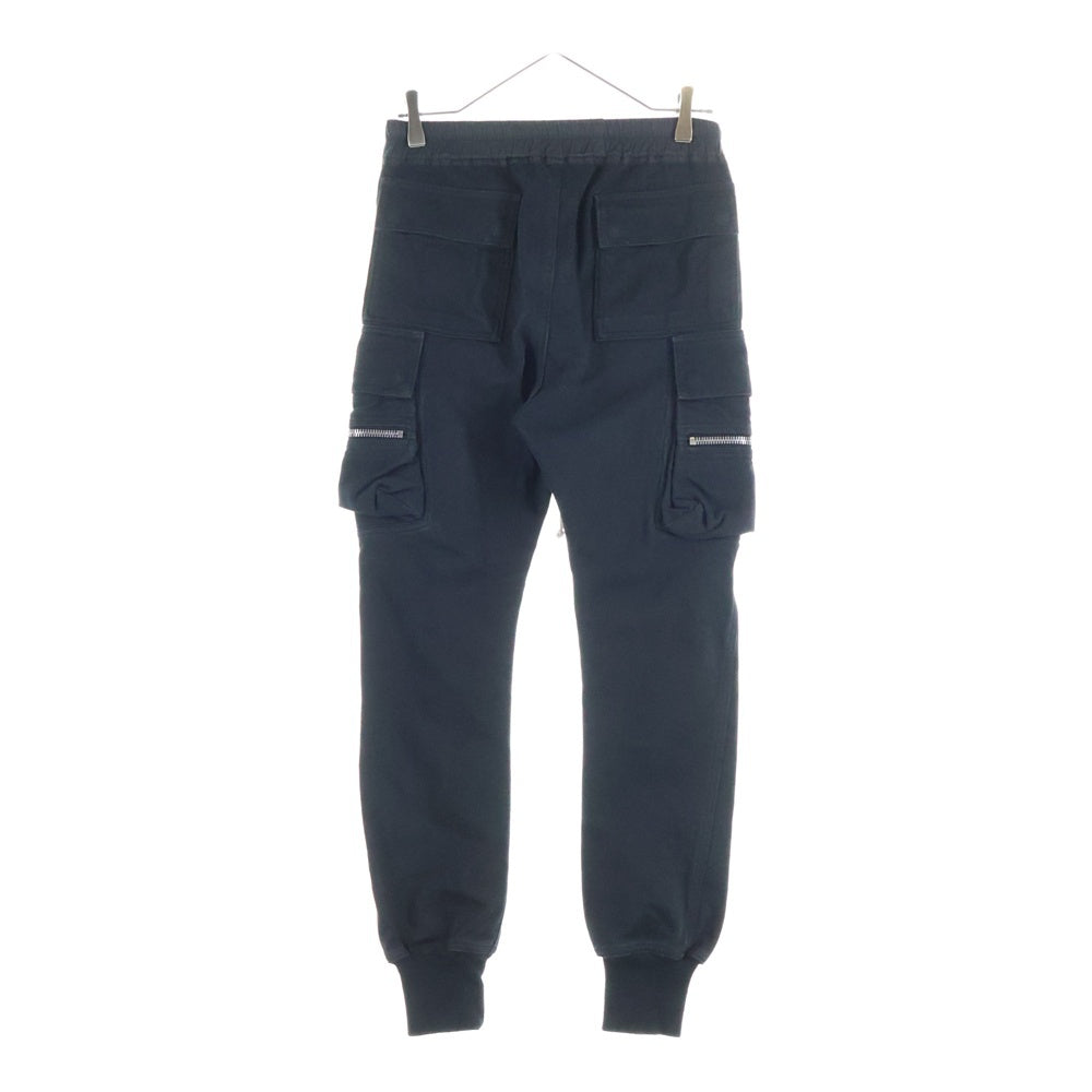 Rick Owens(リックオウエンス) 18SS Cargo Jog Pants カーゴジョグ ドローストリングパンツ ブラック RU18S5390-BA