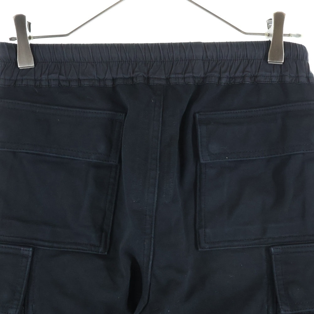 Rick Owens(リックオウエンス) 18SS Cargo Jog Pants カーゴジョグ ドローストリングパンツ ブラック RU18S5390-BA