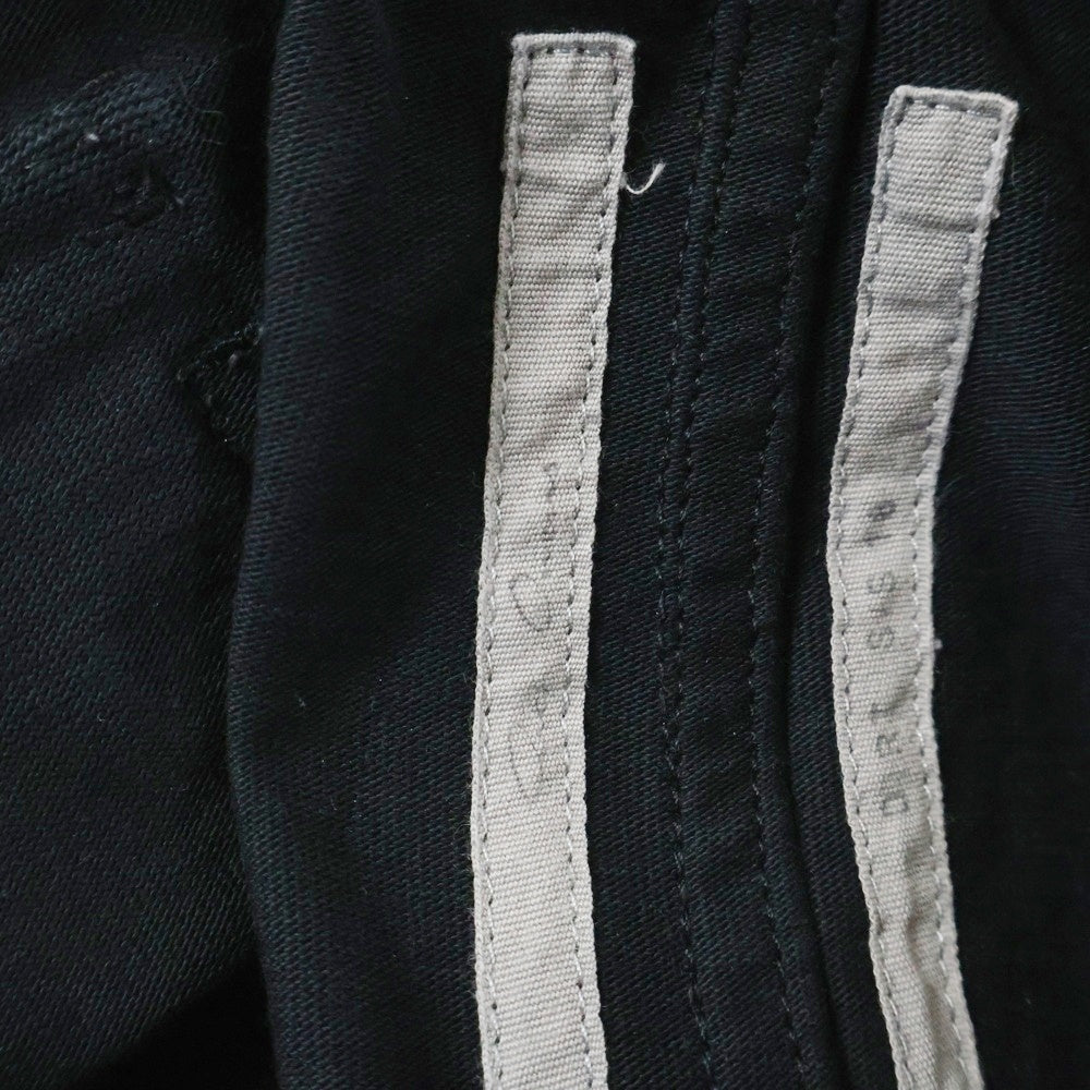 Rick Owens(リックオウエンス) 18SS Cargo Jog Pants カーゴジョグ ドローストリングパンツ ブラック RU18S5390-BA