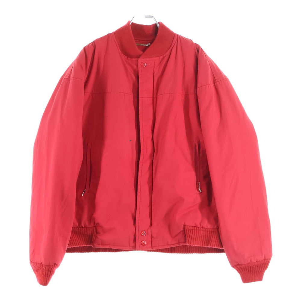 VINTAGE(ヴィンテージ) 70S Catalina the Original Varsity Derby Jacket カタリナ 裏地キルティング ダービージャケット レッド