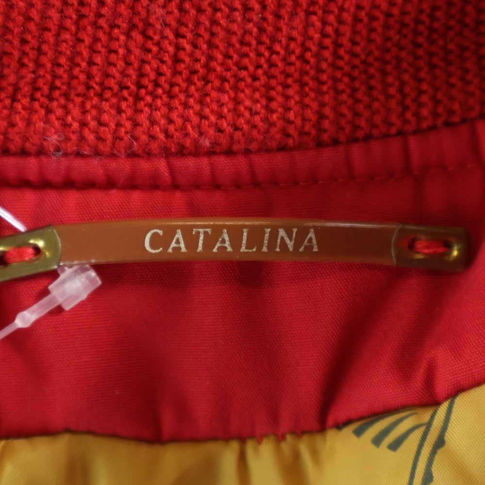 VINTAGE(ヴィンテージ) 70S Catalina the Original Varsity Derby Jacket カタリナ 裏地キルティング ダービージャケット レッド