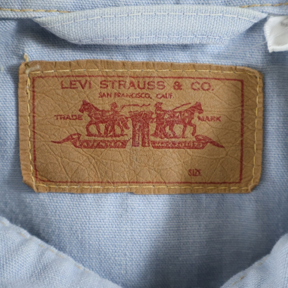 Levi's(リーバイス) 70S VINTAGE 70519 Canvas Jacket ヴィンテージ キャンバスデニムジャケット インディゴ