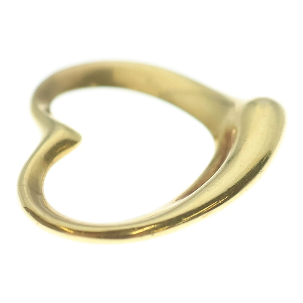 TIFFANY & Co.(ティファニー) 18KYG エルサペレッティ オープンハート ペンダントトップ イエローゴールド レディース