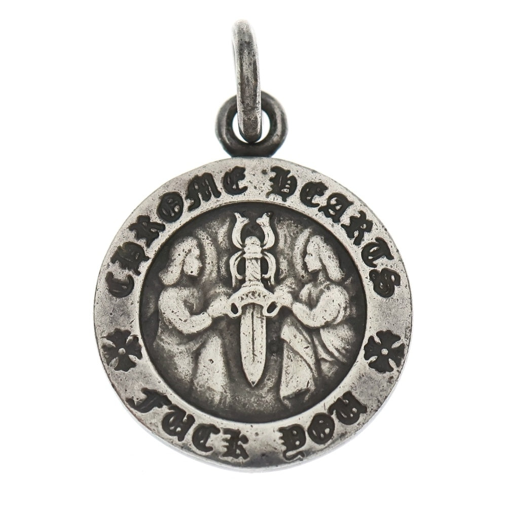 CHROME HEARTS(クロムハーツ) CHRM ANGL MDL V1 エンジェルメダルチャーム ペンダントトップ シルバーBCA229