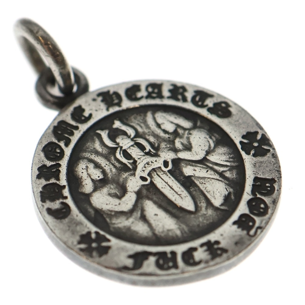 CHROME HEARTS(クロムハーツ) CHRM ANGL MDL V1 エンジェルメダルチャーム ペンダントトップ シルバーBCA229