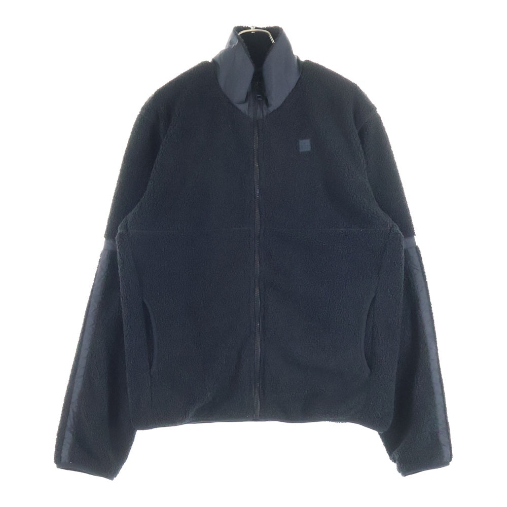 DIESEL(ディーゼル) F.Z.HOODIE-OUT ジップアップ ボアフリースジャケット ブラック A16005