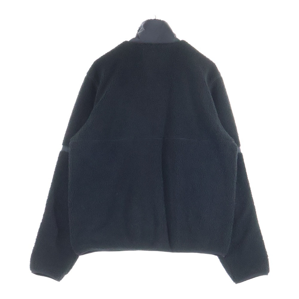 DIESEL(ディーゼル) F.Z.HOODIE-OUT ジップアップ ボアフリースジャケット ブラック A16005