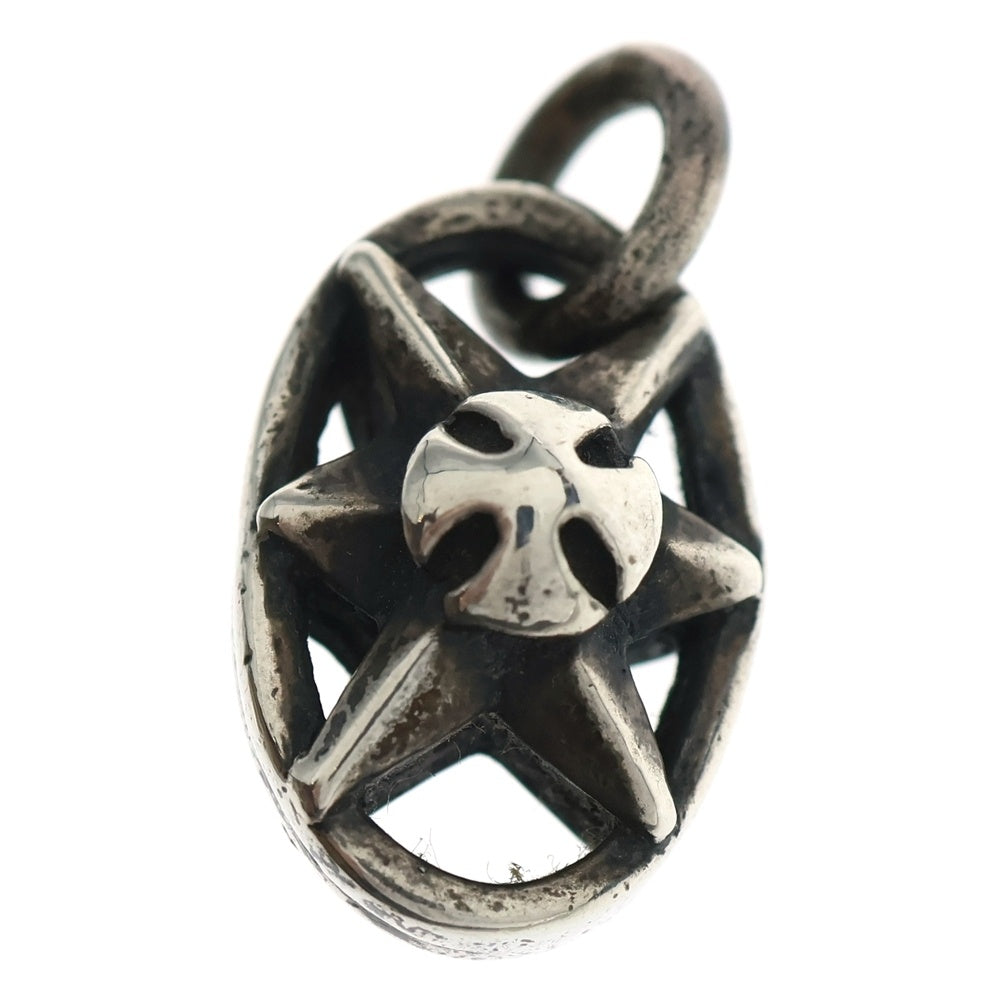 A&G(エーアンドジー) Star Top オーバルスター ペンダントトップ シルバー