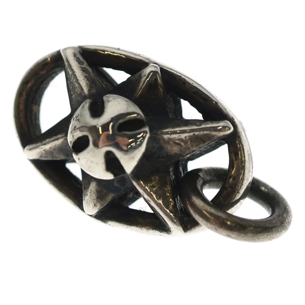 A&G(エーアンドジー) Star Top オーバルスター ペンダントトップ シルバー