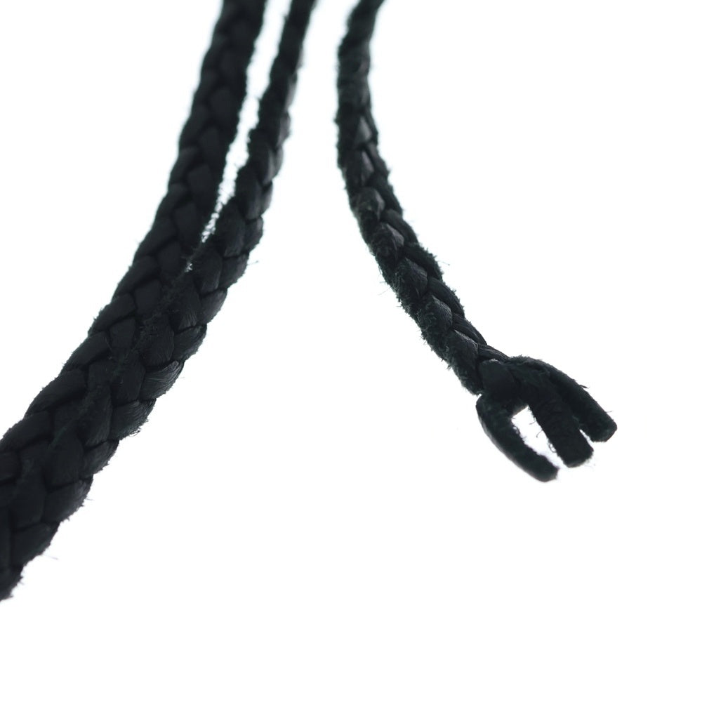 A&G(エーアンドジー) LARGE CROSS LEATHER BRAID ラージクロス レザーブレイド ペンダントトップ シルバー