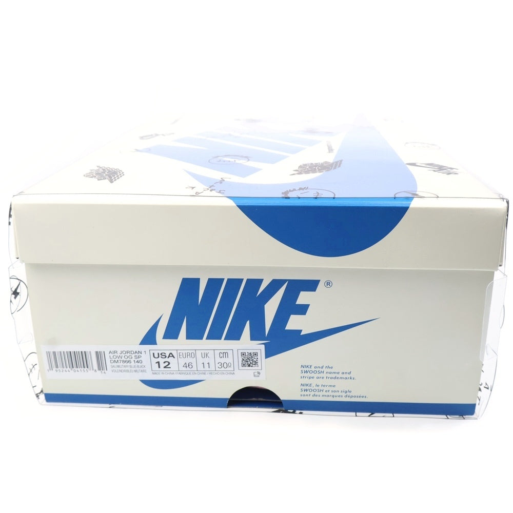 NIKE(ナイキ) ×TRAVIS SCOTT FRAGMENT DESIGN AIR JORDAN 1 LOW OG SP トラヴィススコット フラグメント エアジョーダン1 ローカットスニーカー US12/30.0cm DM7866-140
