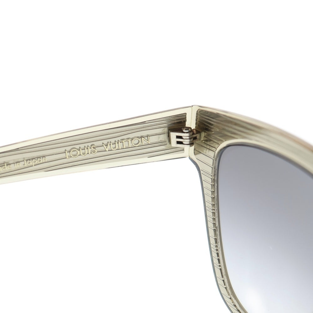 LOUIS VUITTON(ルイヴィトン) Epi Audrey Metallic Sunglasses エピ メタリックサングラス シルバー Z0814U