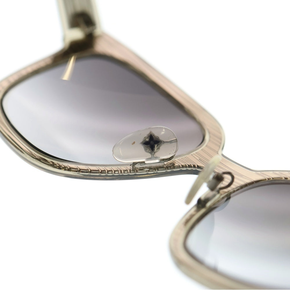 LOUIS VUITTON(ルイヴィトン) Epi Audrey Metallic Sunglasses エピ メタリックサングラス シルバー Z0814U