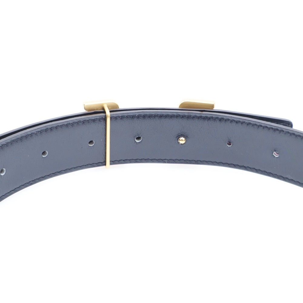 HERMES(エルメス) コンスタンス ペガサス Hロゴバックル リバーシブルレザーベルト ブラック/グレー Z刻印