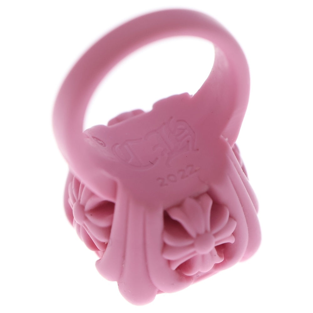 CHROME HEARTS(クロムハーツ) COCK&TAIL PLSTC RING ラバー カクテルリング ピンク