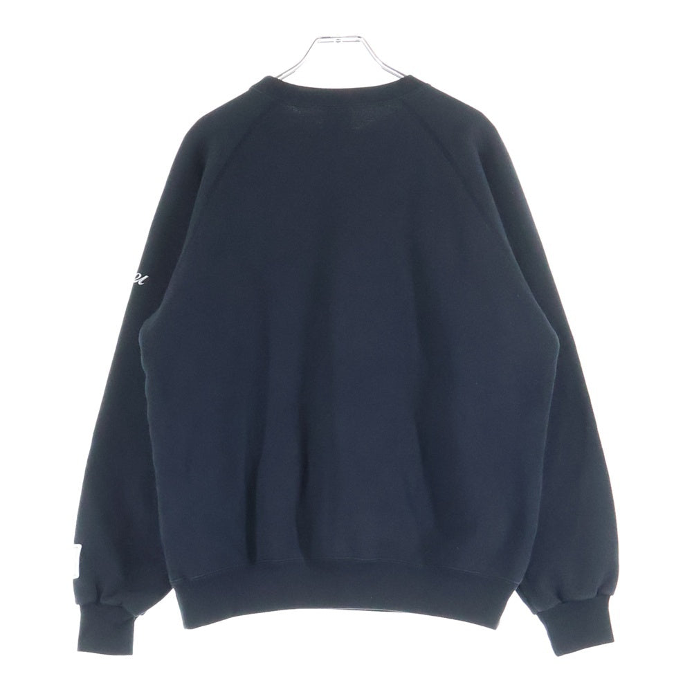 ENNOY(エンノイ) 21SS xBunshun Leeks Sweat Crewneck 文春リークス クルーネックスウェットトレーナー ブラック SS21BRENCT08NTL