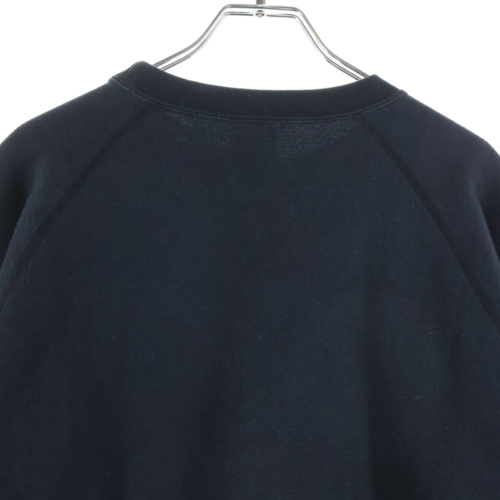 ENNOY(エンノイ) 21SS xBunshun Leeks Sweat Crewneck 文春リークス クルーネックスウェットトレーナー ブラック SS21BRENCT08NTL