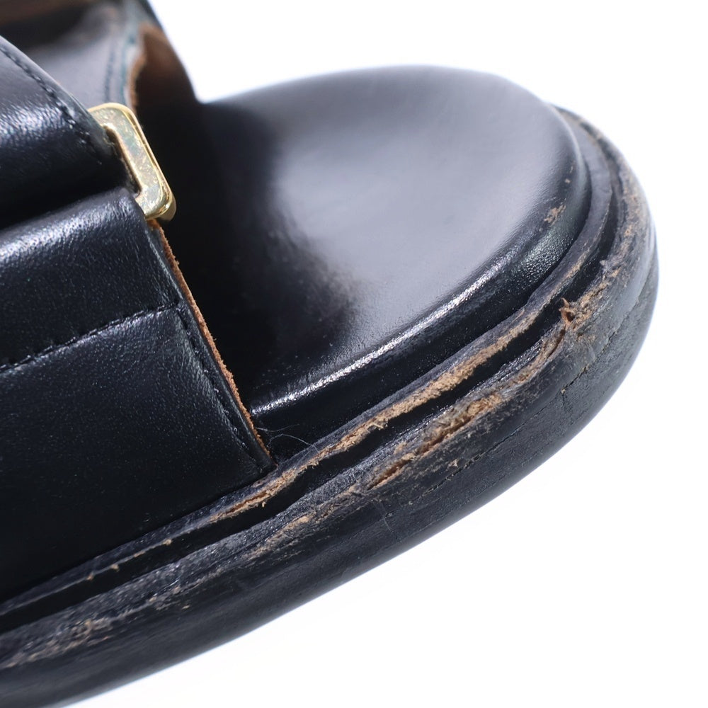 MARNI(マルニ) FB Criscross Sandal クリスクロス レザー サンダル レディース ブラック