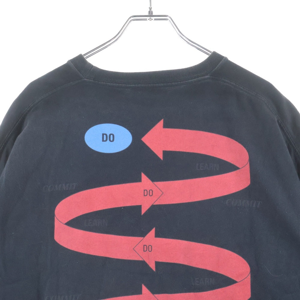 BALENCIAGA(バレンシアガ) 18AW Do Learn Commit T Shirt ドゥ ラーン コミット Tシャツ カットソー ブラック 533316 TAV04