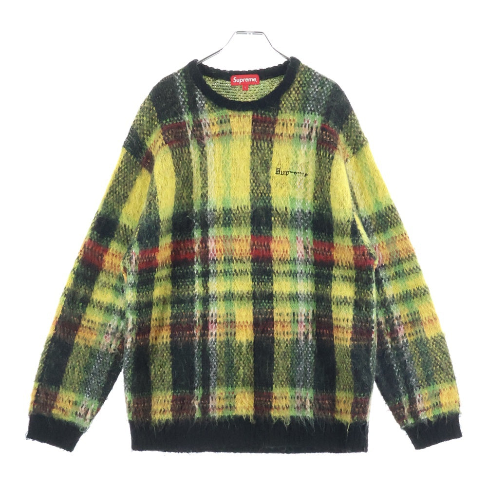 SUPREME(シュプリーム) 20AW Brushed Plaid Sweater ブラッシュド