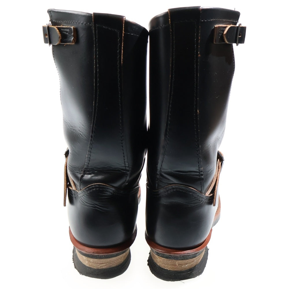 RED WING(レッド ウイング) 9268 Engineer Boots Klondike クロンダイク 茶芯 レザー スチールトゥ エンジニアブーツ ブラック