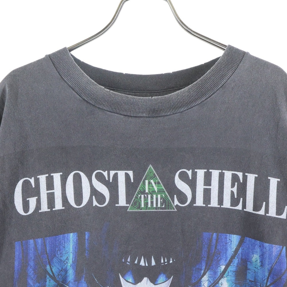 SAINT MICHAEL(セントマイケル) 24AW GITS GS_SS TEE 攻殻機動隊 ゴーストインザシェルプリント半袖Tシャツ カットソー グレー SM-YS1-0000-C31
