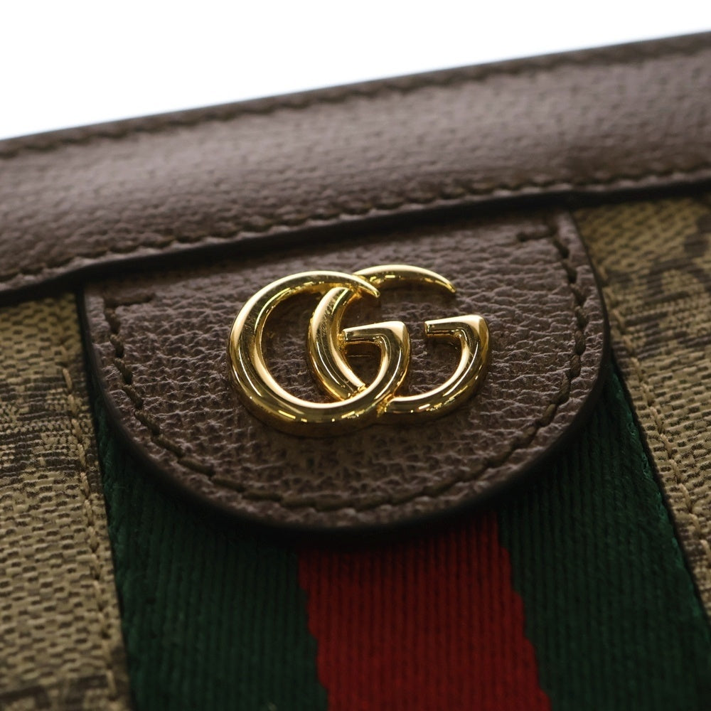 GUCCI(グッチ) Ophidia Small Chain Shoulder Bag オフディア スモールチェーンショルダーバッグ ブラウン 503877 レディース