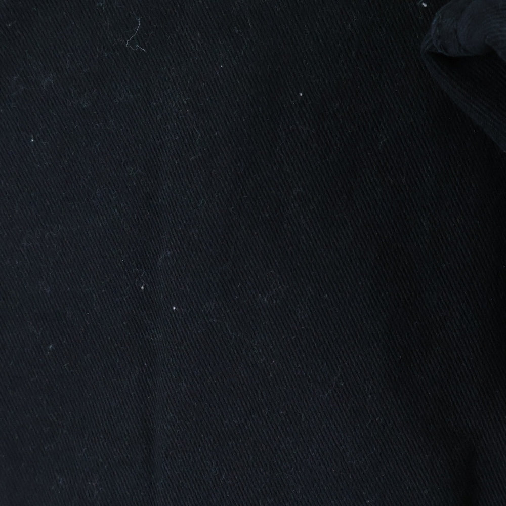 BALENCIAGA(バレンシアガ) 23SS Baggy Pants ウォッシュ加工 ボタンフライ コットン バギーデニムパンツ ブラック 745213 TNW11