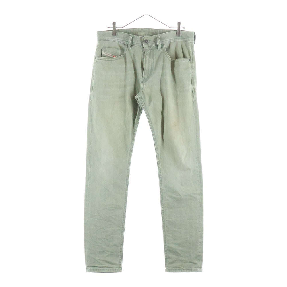 DIESEL(ディーゼル) THOMMER-SP ストレートデニムパンツ ジーンズ グリーン
