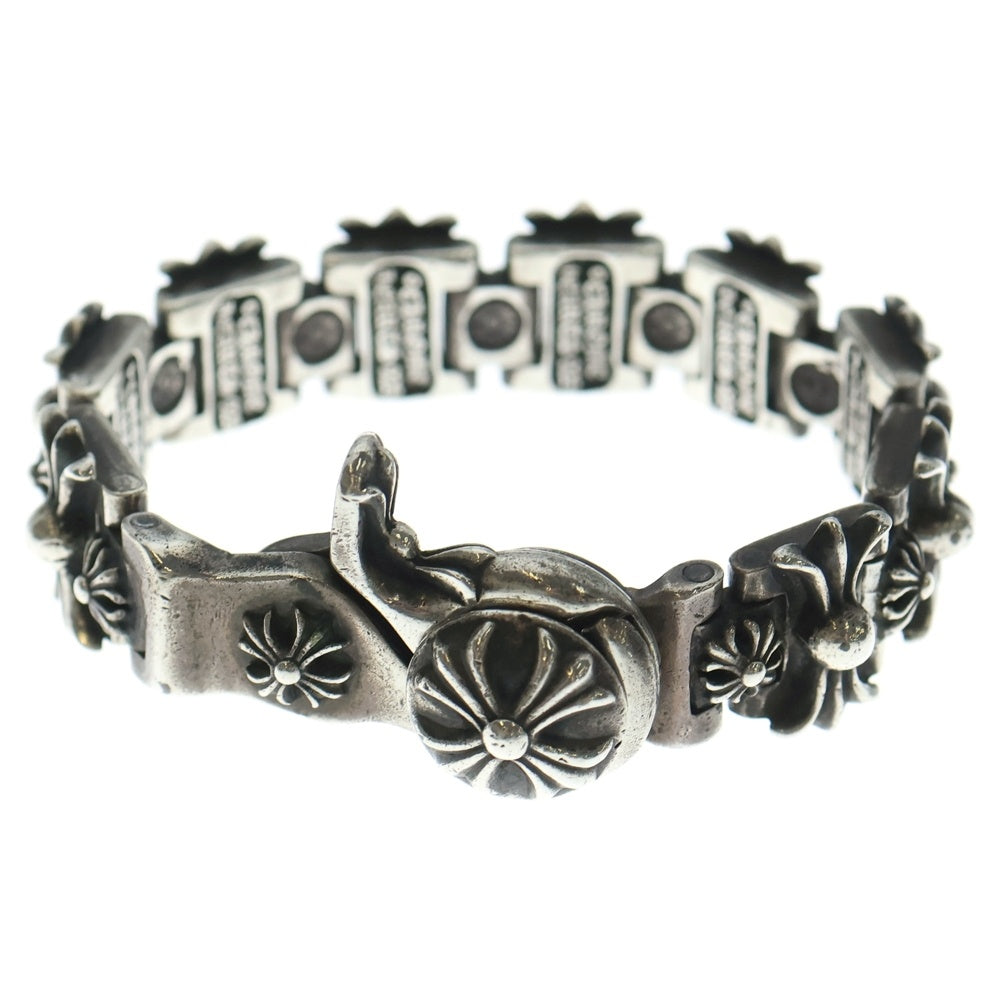 CHROME HEARTS(クロムハーツ) H LINK 1CLIP BRACELET H リンク ワンクリップ ブレスレット シルバー