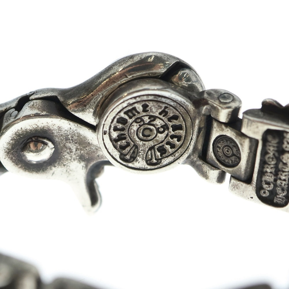 CHROME HEARTS(クロムハーツ) H LINK 1CLIP BRACELET H リンク ワンクリップ ブレスレット シルバー