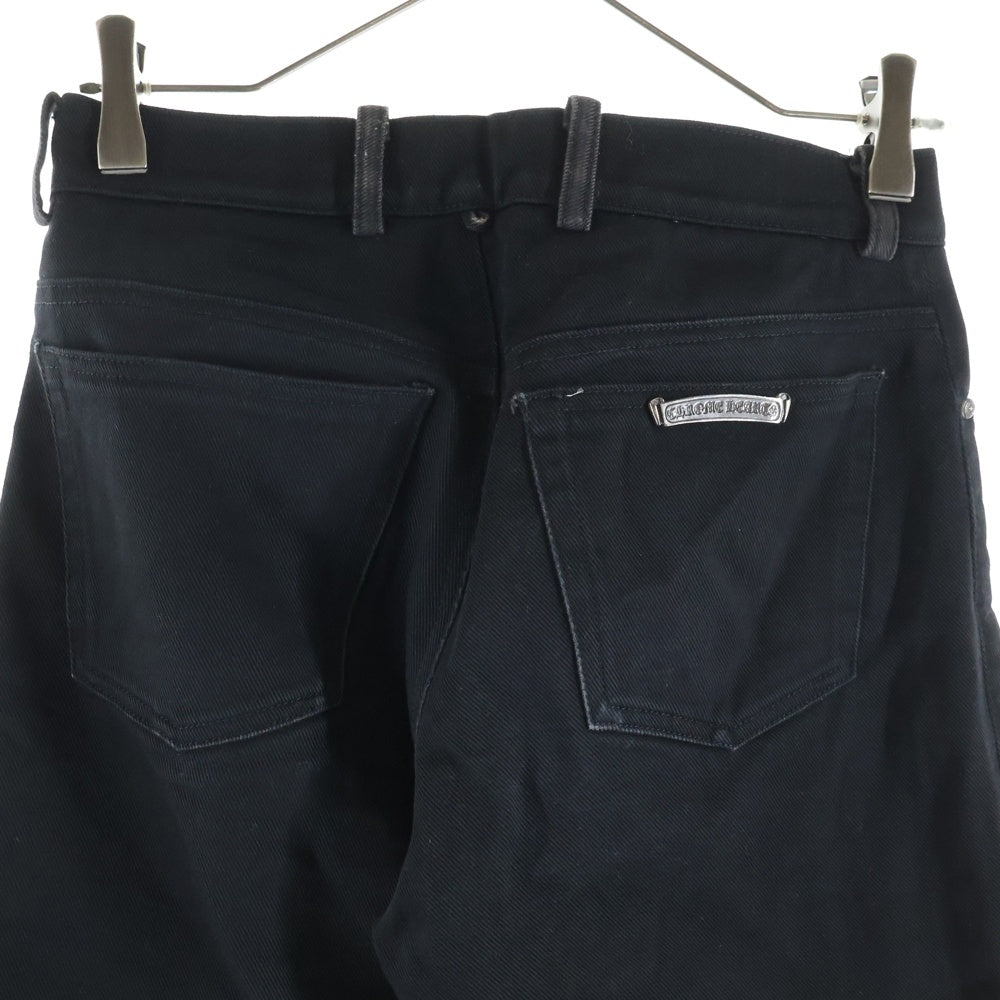 CHROME HEARTS(クロムハーツ) OLD FLEURKNEE DNM PANTS オールド フレアニー デニムパンツ ブラック