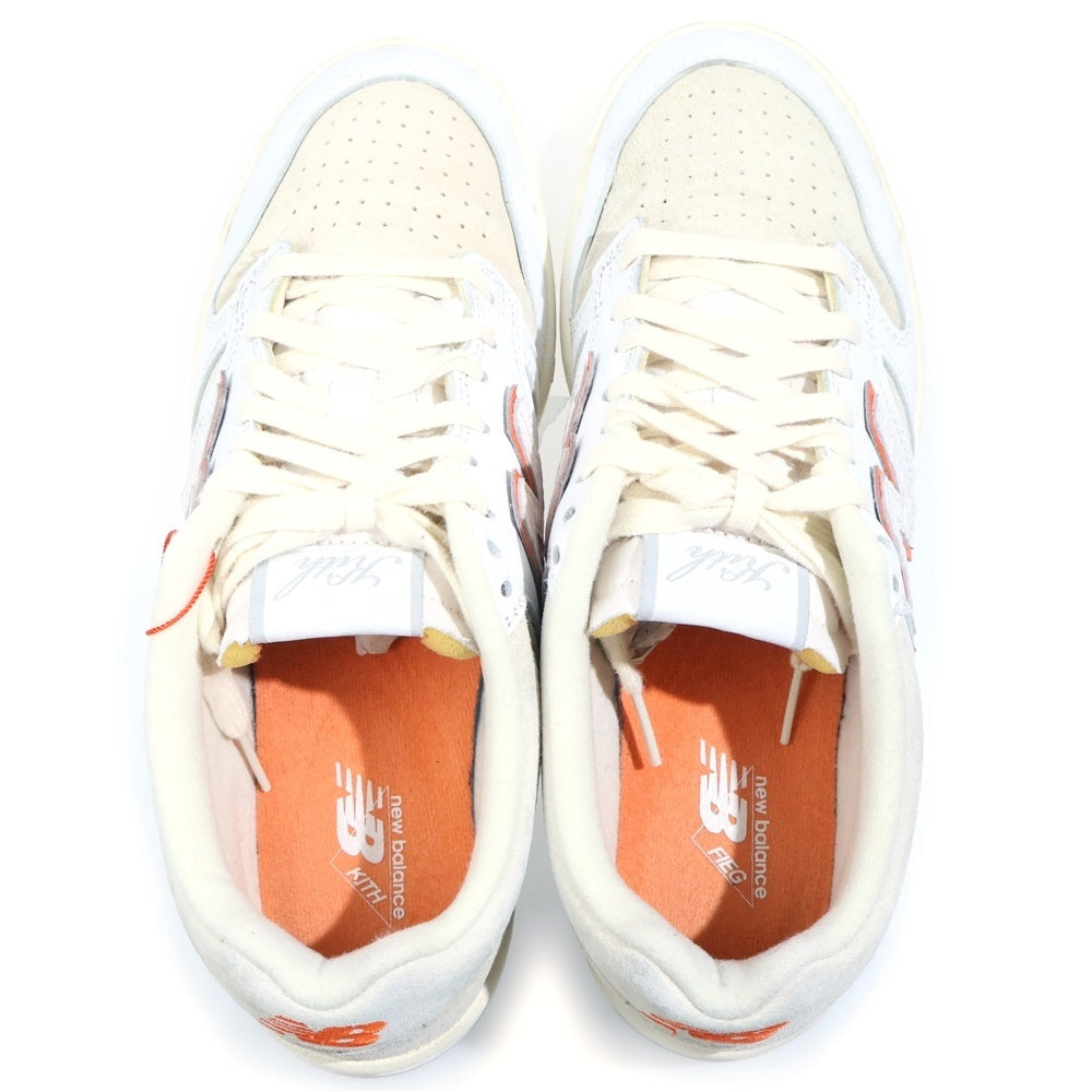 New Balance(ニューバランス) ×KITH Madison Square Garden NM480NYK マディソンスクエアガーデン ローカットスニーカー ホワイト/オレンジ