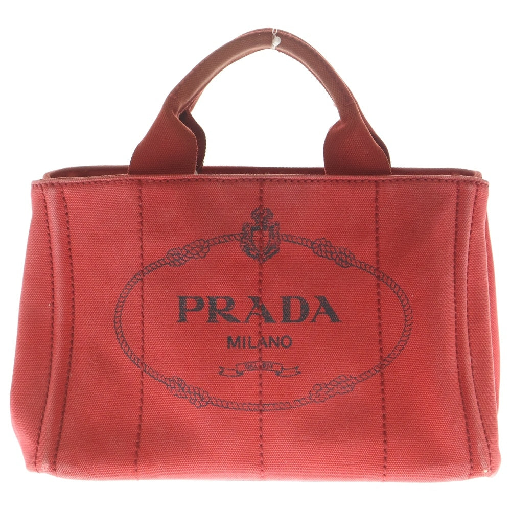 PRADA(プラダ) CANAPA カナパ トートバッグ ハンドバッグ レッド ROSSO BN2439