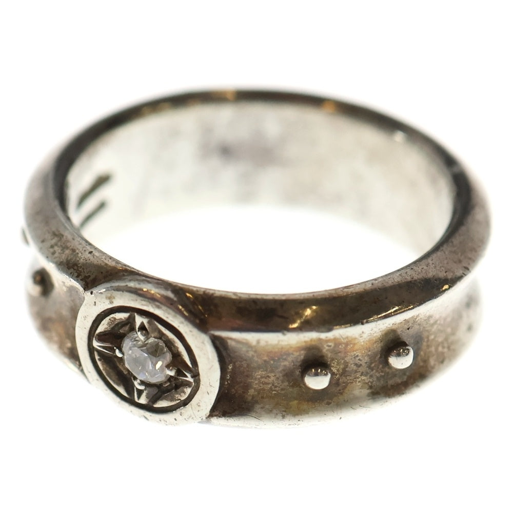 NO BRAND(ノーブランド) Britannia(ブリタニア) Narrow Ring ジルコニア ナローリング シルバー