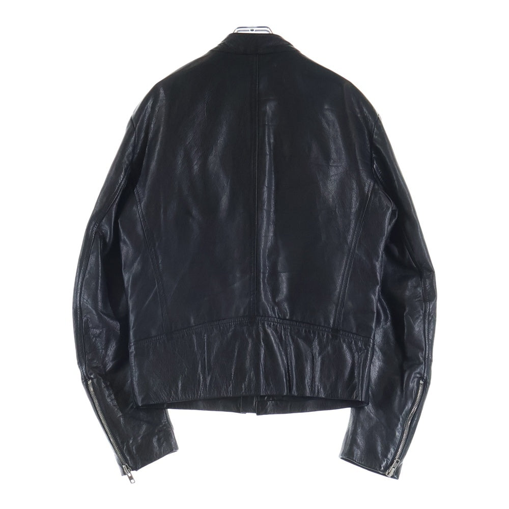 Maison Margiela(メゾンマルジェラ) ここのえ期 八の字 レザーライダースジャケット ブラック