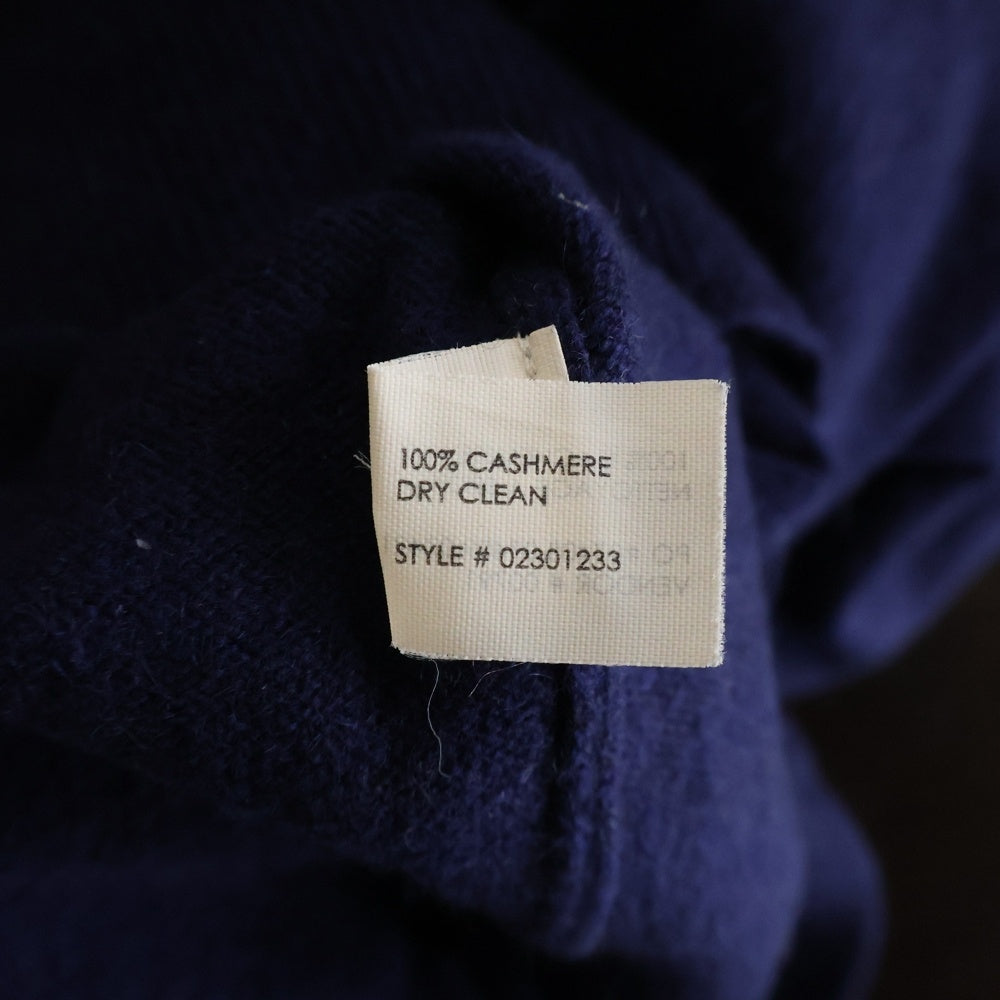 CLUB MONACO(クラブ モナコ) CLUB MONACO(クラブモナコ) カシミヤ Vネックニットセーター ネイビー