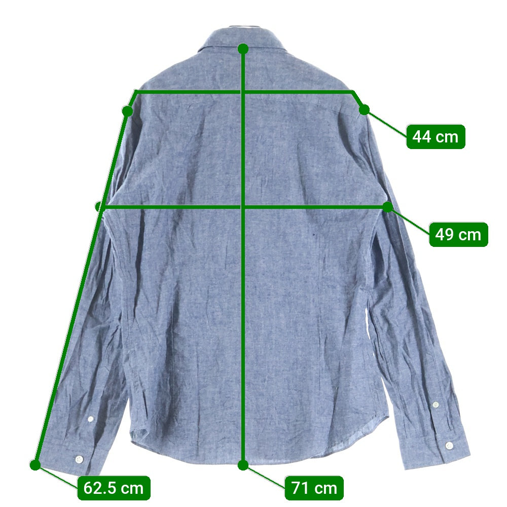 drestrip(ドレストリップ) Star Shirt 長袖シャツ グレー