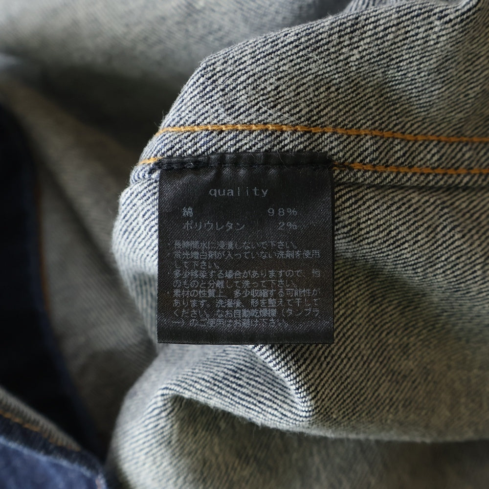 drestrip(ドレストリップ) Western Shirt 長袖ウエスタンシャツ デニムシャツ インディゴ