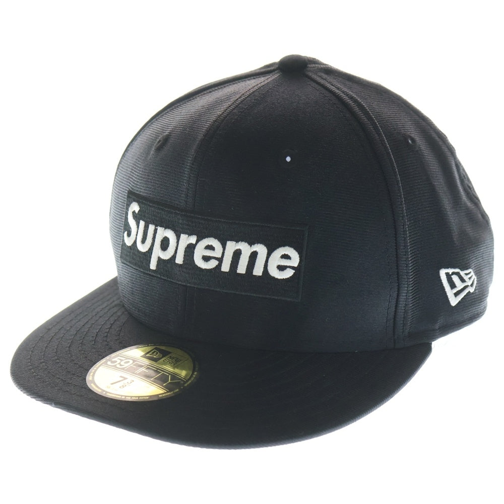 SUPREME(シュプリーム) 16SS ×NEW ERA Dazzle Box Logo ニューエラ ボックスロゴ ベースボールキャップ ブラック