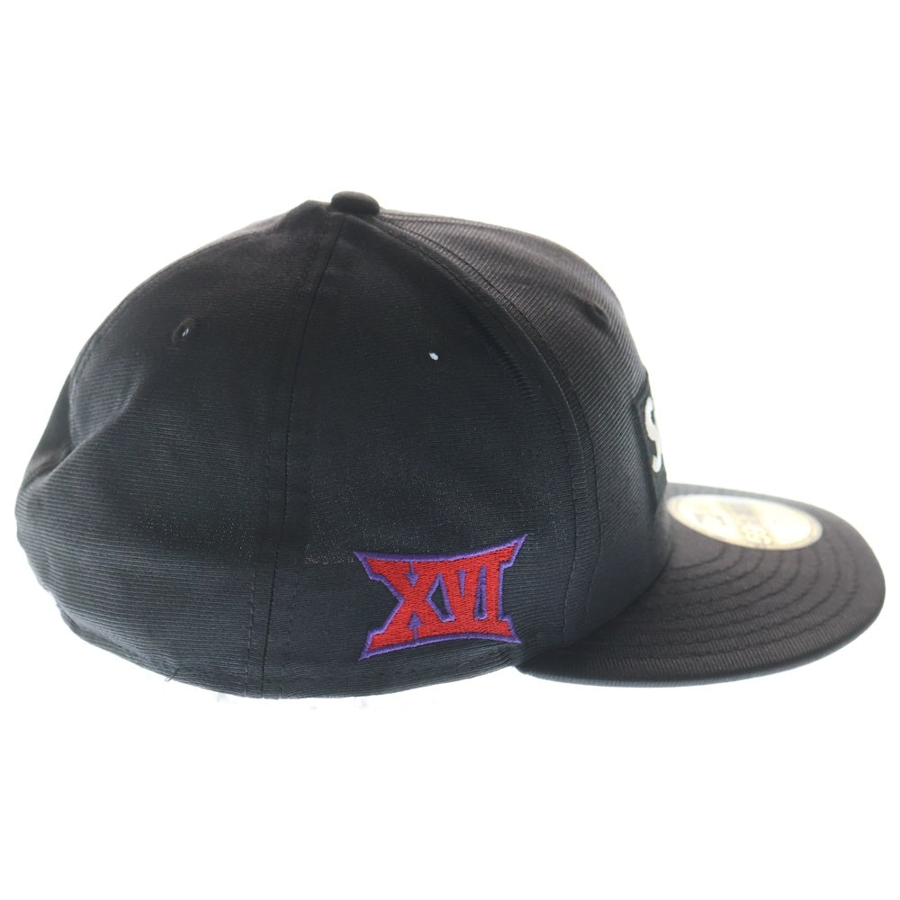 SUPREME(シュプリーム) 16SS ×NEW ERA Dazzle Box Logo ニューエラ ボックスロゴ ベースボールキャップ ブラック