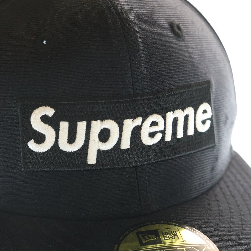 SUPREME(シュプリーム) 16SS ×NEW ERA Dazzle Box Logo ニューエラ ボックスロゴ ベースボールキャップ ブラック