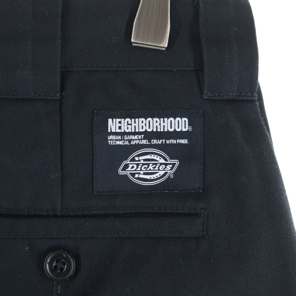 NEIGHBORHOOD(ネイバーフッド) 23AW DICKIES TUCK PANTS ディッキーズ タックパンツ ブラック 232EVDKN-PTM02