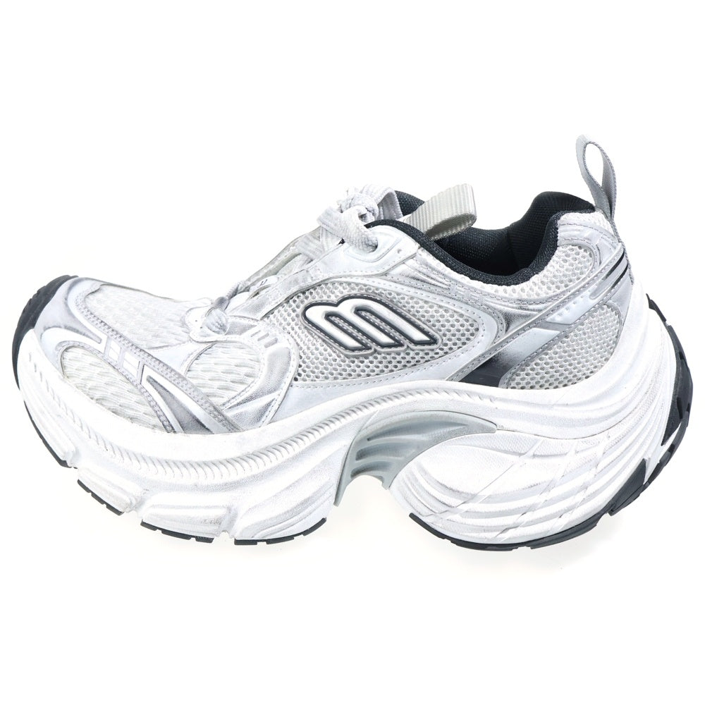 BALENCIAGA(バレンシアガ) 10XL SNEAKER メッシュローカットスニーカー グレー 792778