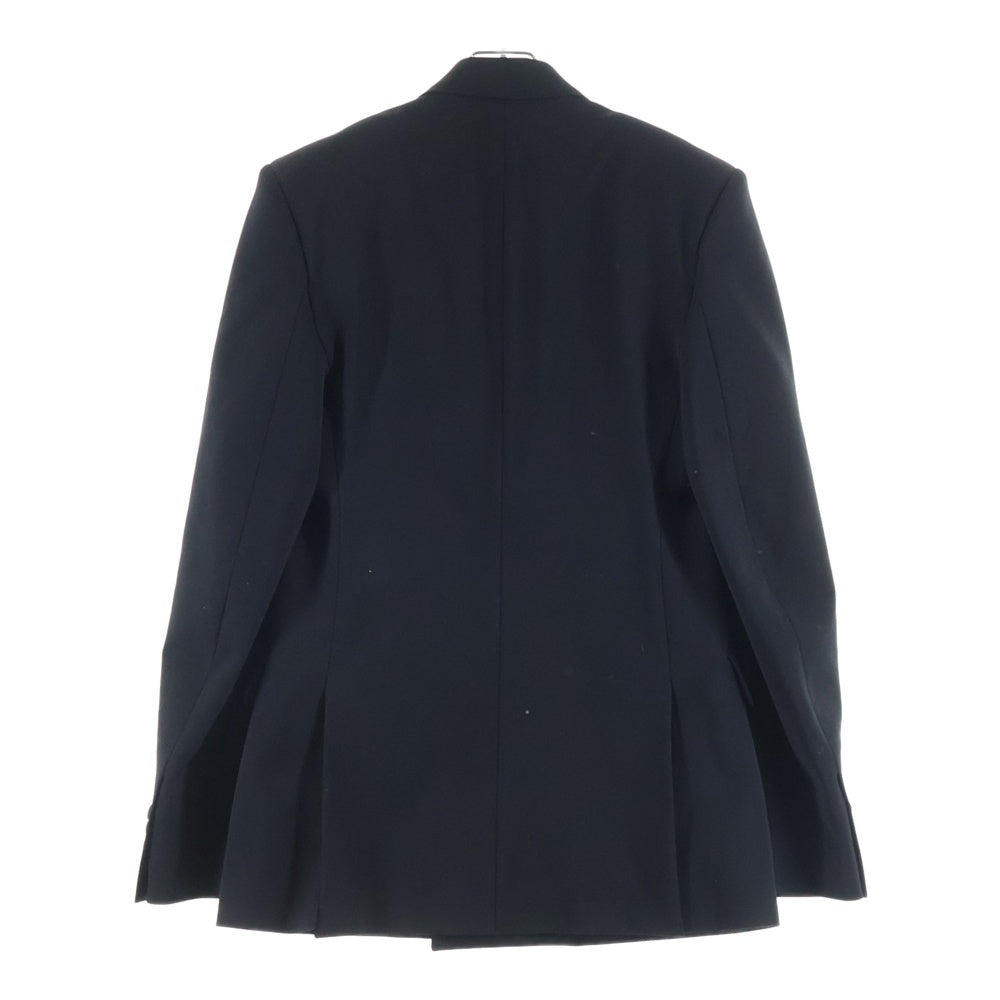 BALENCIAGA(バレンシアガ) 23SS Hourglass Wool Blazer Wool Jacket 3B ウールテーラードジャケット ブラック 725195 TNT03