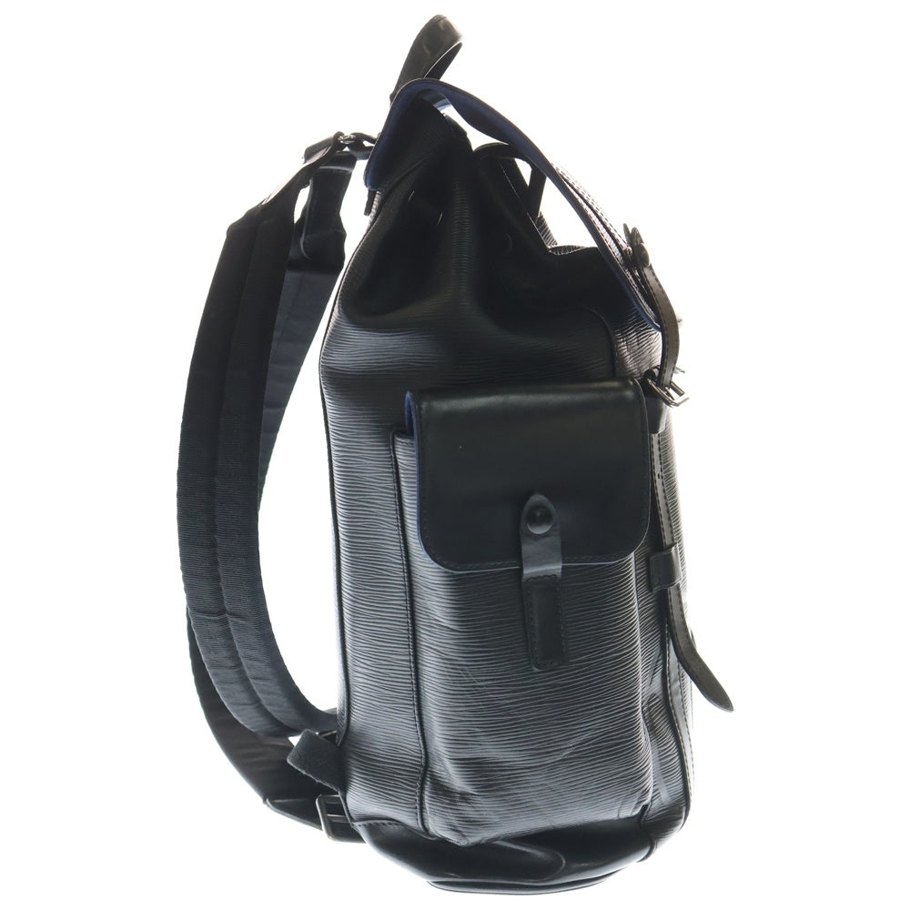 LOUIS VUITTON(ルイヴィトン) エピ クリストファーPM レザーリュックサック バックパック ブラック M53302