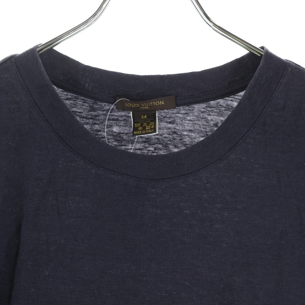 LOUIS VUITTON(ルイヴィトン) LVロゴプリント 半袖Tシャツ ネイビー