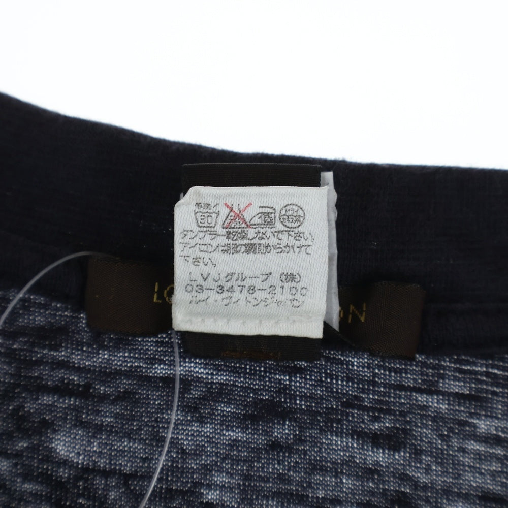 LOUIS VUITTON(ルイヴィトン) LVロゴプリント 半袖Tシャツ ネイビー